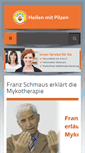 Mobile Screenshot of heilenmitpilzen.de